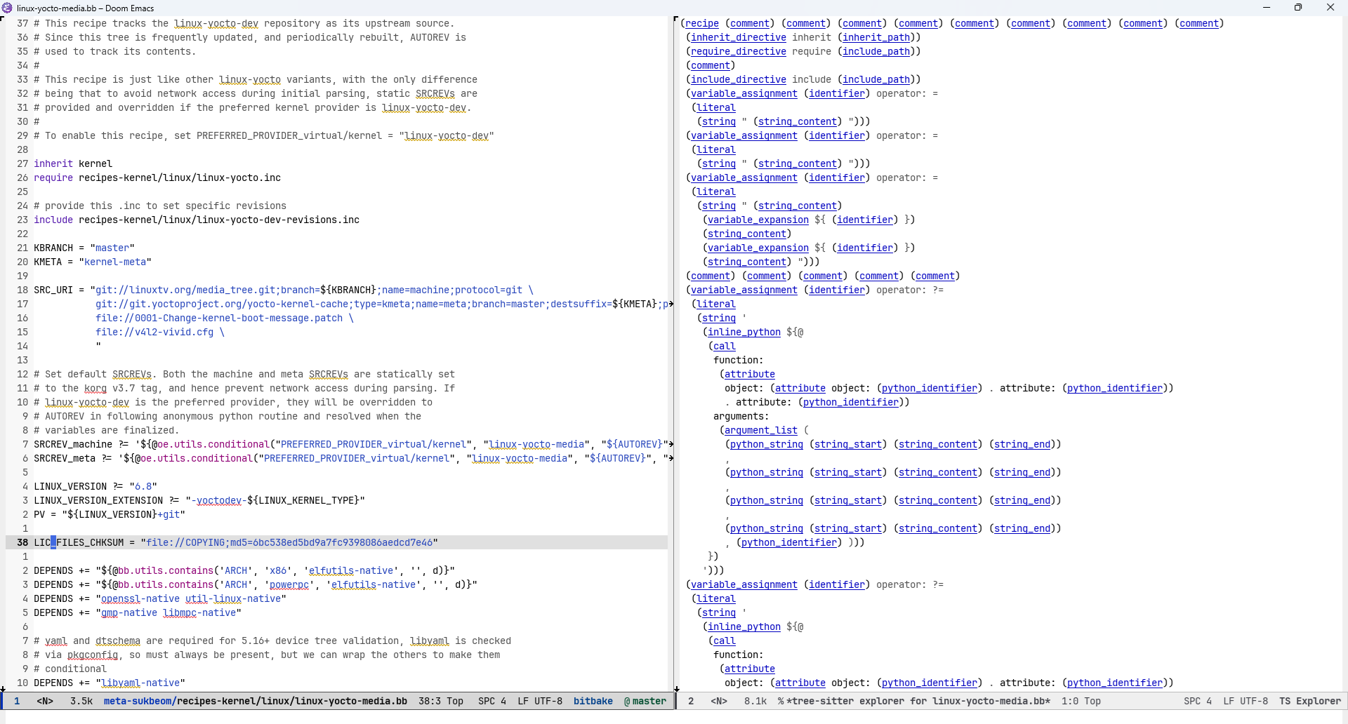 Tree-Sitter Syntax Tree